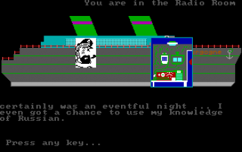 Murder on the Atlantic Screenshot