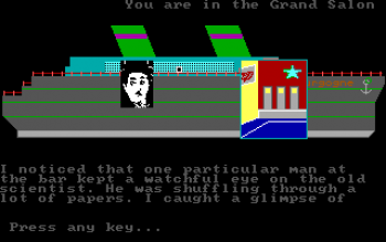 Murder on the Atlantic Screenshot