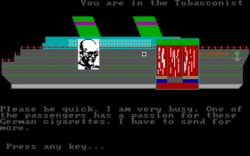 Murder on the Atlantic Screenshot