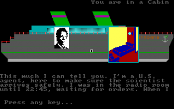 Murder on the Atlantic Screenshot