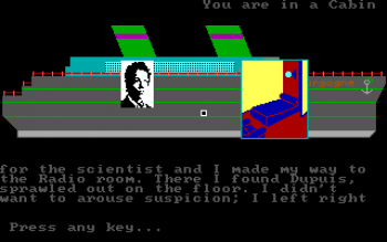 Murder on the Atlantic Screenshot