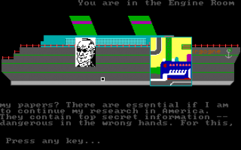 Murder on the Atlantic Screenshot