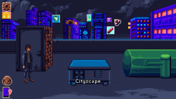 Neon Hearts City Screenshot