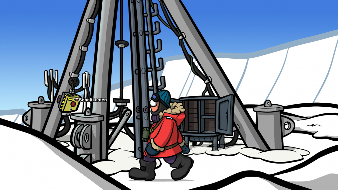 Poki arbeitet am Adventure zu dünnes Eis Poki arbeitet am Adventure zu dünnes Eis