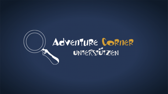 Teaserbild für Die Adventure Corner unterstützen. Wir sind jetzt auf Patreon. Teaserbild für Die Adventure Corner unterstützen. Wir sind jetzt auf Patreon.