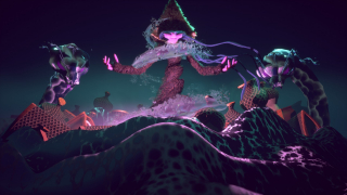 Die Hexe Maligula ist die alles dominierende Bösewichtin. Groß ist sie auch.