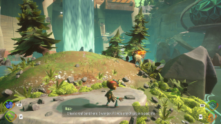 ... und abwechslungsreich. Überall sind Dinge versteckt, die man immer im Laufe des Spiels sammeln kann. Erkunden ist nicht nur für Upgrades, sondern auch ästhetisch lohnenswert.