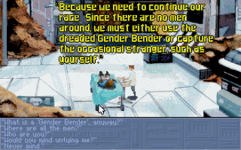 Rex Nebular and the Cosmic Gender Bender Screenshot