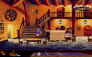 Verbensteuerung mittels Kontext-Menü.