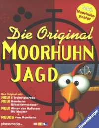 Eine Retail-Version des populären Werbespiels 'Moorhuhnjagd' von Ravensburger.