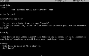 Zork I Screenshot