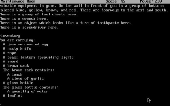 Zork I Screenshot