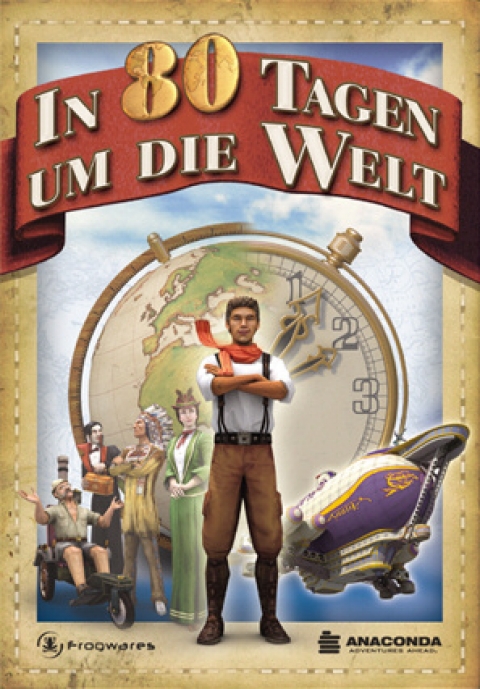 Covergrafik von In 80 Tagen um die Welt