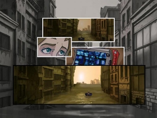 Der Comic-Look ist gut gelungen.