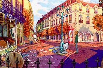 Baphomets Fluch 1 (GBA) Screenshot