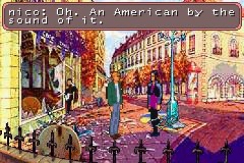 Baphomets Fluch 1 (GBA) Screenshot