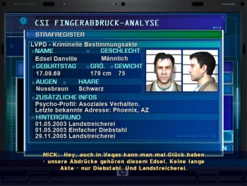 CSI 4 Screenshot