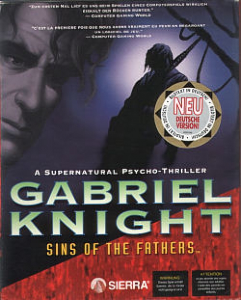 Covergrafik von Gabriel Knight: Sins of the Fathers Covergrafik von Gabriel Knight: Sins of the Fathers