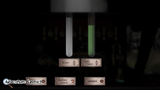 Ein wichtiger Bestandteil von Jekylls Inventar: Das Minilabor zum Mischen von Tränken.