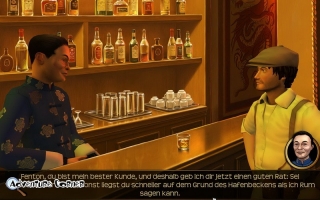 Fenton, Held des Spiels, ist ein Draufgänger wie er im Buche steht.