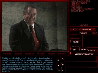 Bösewicht mit jeder Menge Leinwanderfahrung: Barry Corbin alias Jackson Cross. Bösewicht mit jeder Menge Leinwanderfahrung: Barry Corbin alias Jackson Cross.