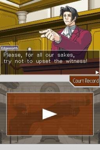 Phoenix Wright Screenshot