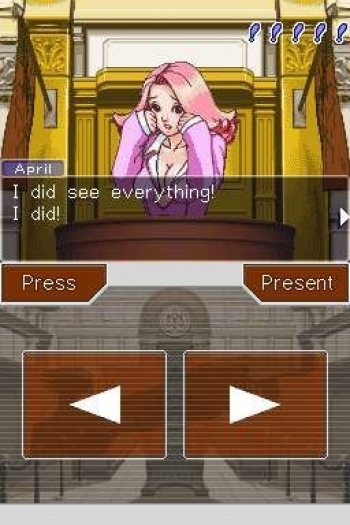 Phoenix Wright Screenshot