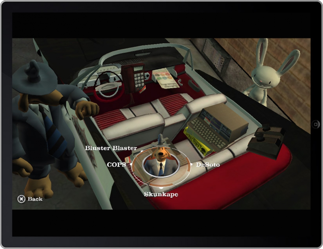 Sam & Max 3: Trailer und Screens vom iPad Sam & Max 3: Trailer und Screens vom iPad