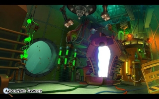 Für ihre skurrile Welt bediente man sich des Comicstils. Extra Lacher gibt es für Anspielungen auf bekannte Filme.