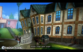 Tobby, die fleischfressende Pflanze, ist uns gleich in mehrfacher Hinsicht behilflich.