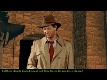 Tex Murphy: Under a Killing Moon Screenshot