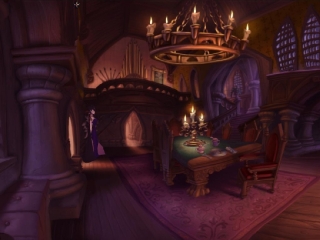 Stimmungsvolle Comicgrafik ist eines der Aushängeschilder von A Vampyre Story