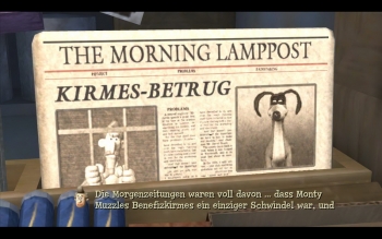 Wallace & Gromit Grand Adventures Screenshot