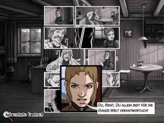 Die Zwischensequenzen laufen als Comicstrip ab.