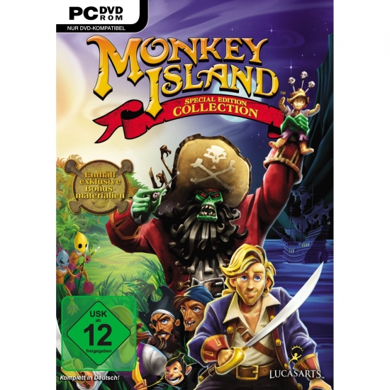 Teaserbild für Monkey Island Special Edition Collection nicht komplett deutsch