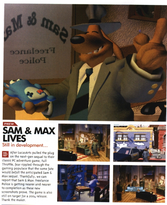 Teaserbild für Sam & Max 2: Gescannte Screenshots