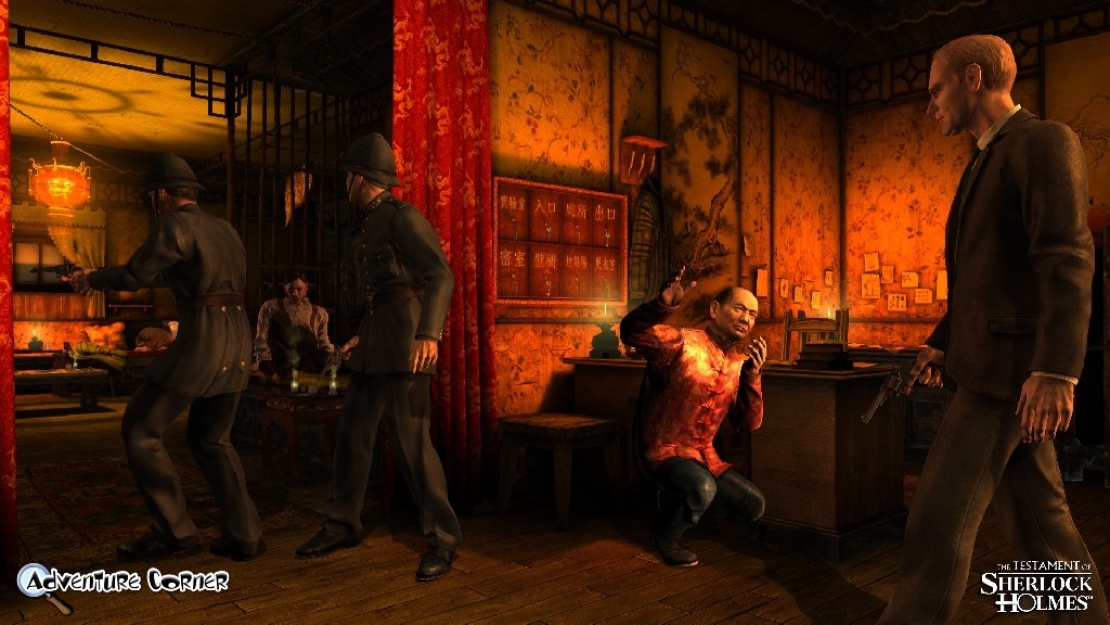 Das Testament des Sherlock Holmes: Vier neue Screenshots Das Testament des Sherlock Holmes: Vier neue Screenshots