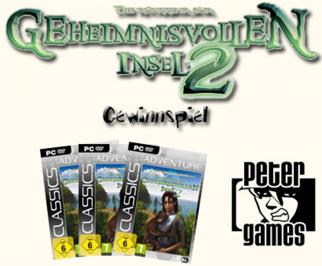 Die Rückkehr zur geheimnisvollen Insel 2 - Gewinnspiel Die Rückkehr zur geheimnisvollen Insel 2 - Gewinnspiel