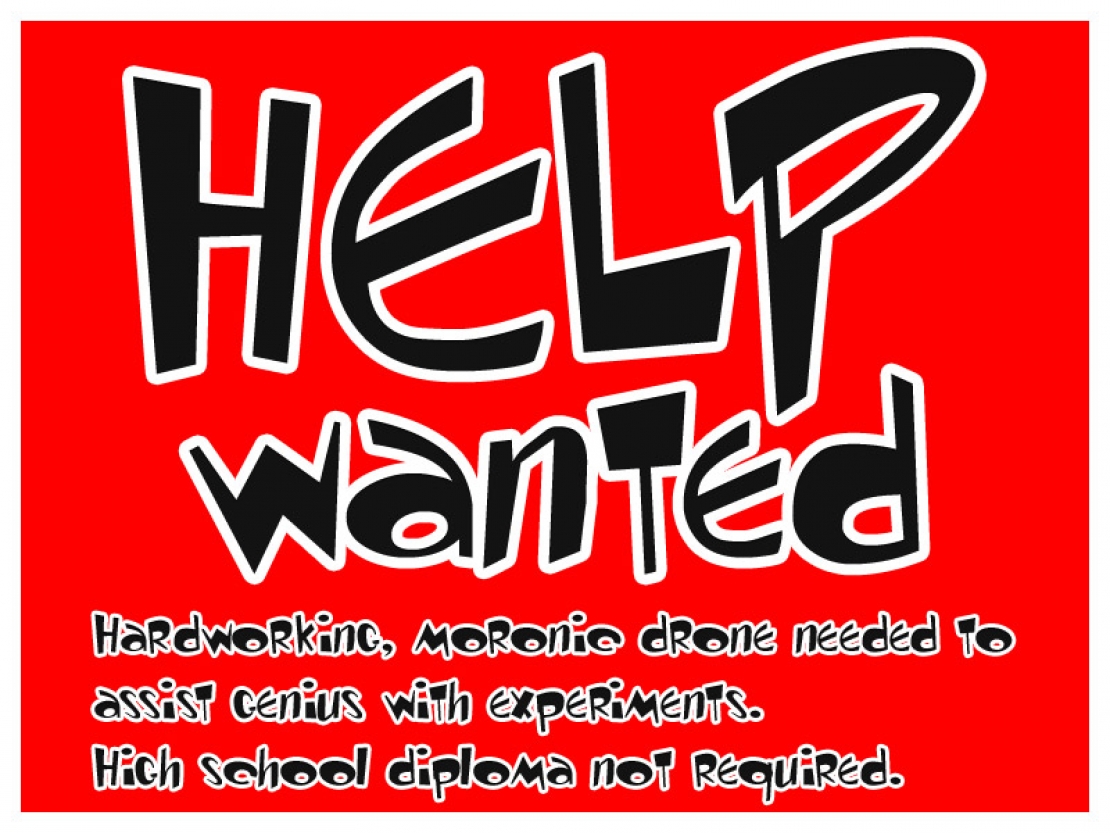 Redakteure gesucht! Redakteure gesucht!