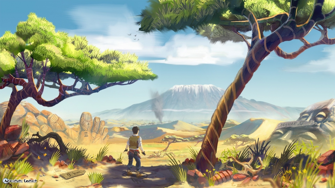 Mysteriöses Landschaftsartwork zu Jack Keane 2 Mysteriöses Landschaftsartwork zu Jack Keane 2