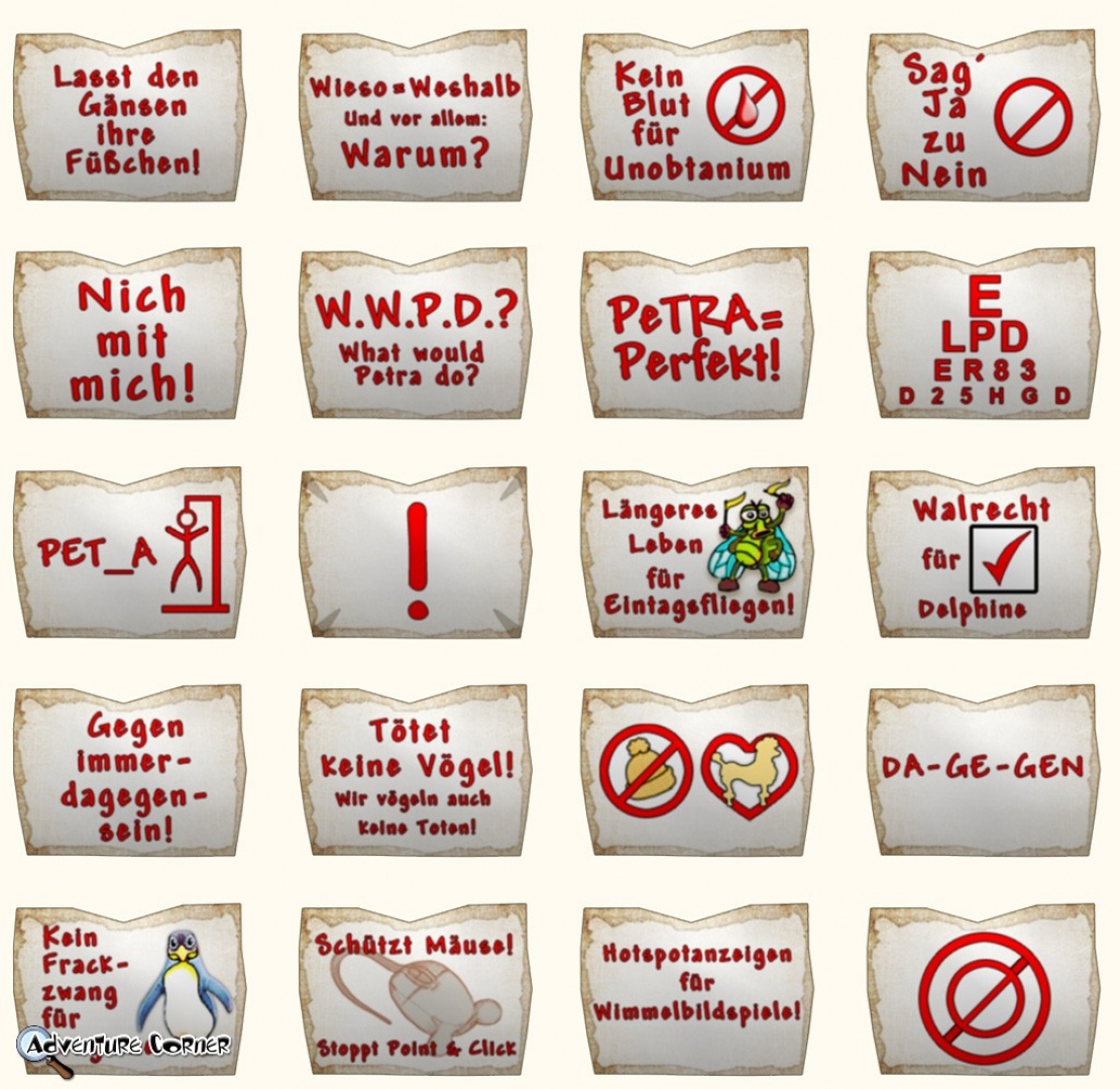 Die Vieh Chroniken-Protestaktion: Ihr habt die Wahl!