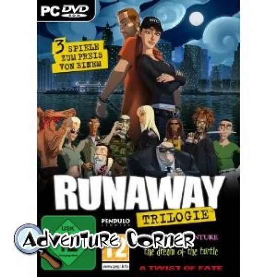 Teaserbild für Runaway Trilogie: Auch in der Schachtel