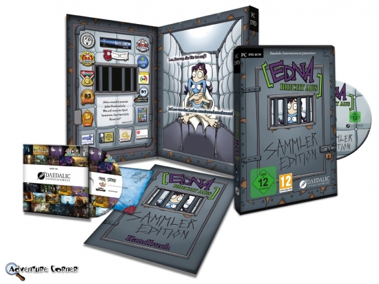 Teaserbild für Ednas Sammler-Edition: Vorgeschmack auf den Entwicklerkommentar